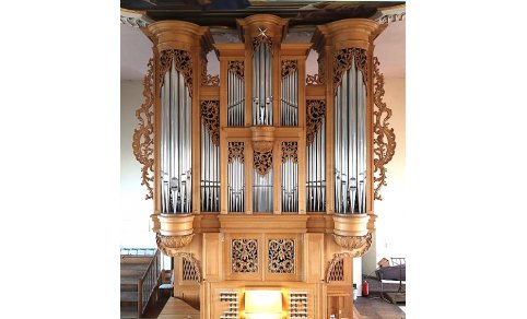 Riegner&Friedrich Organ in St. Martin in Riegel (Germany)
